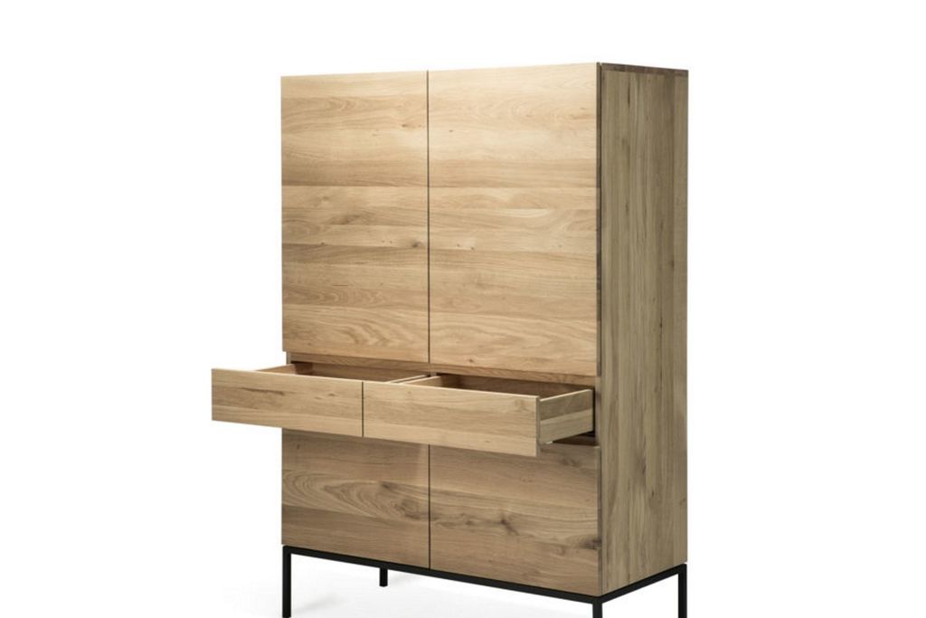 Ethnicraft Oak Ligna Storage Cupboard