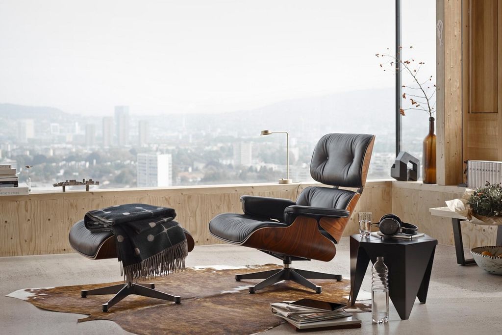 Poltrona Vitra Lounge Chair & Ottoman