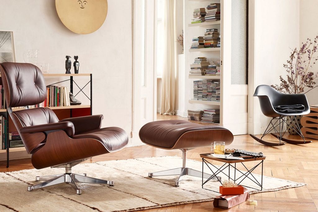 Poltrona Vitra Lounge Chair & Ottoman