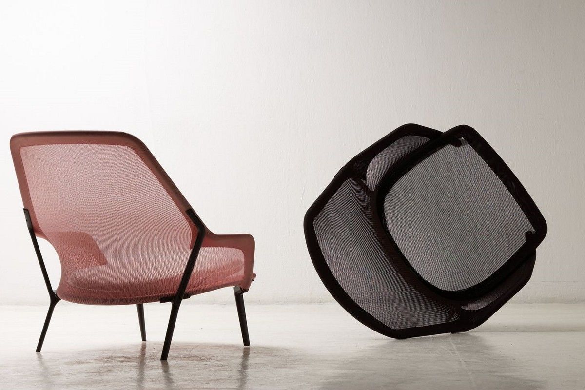 Poltrona Vitra Slow Chair & Ottoman