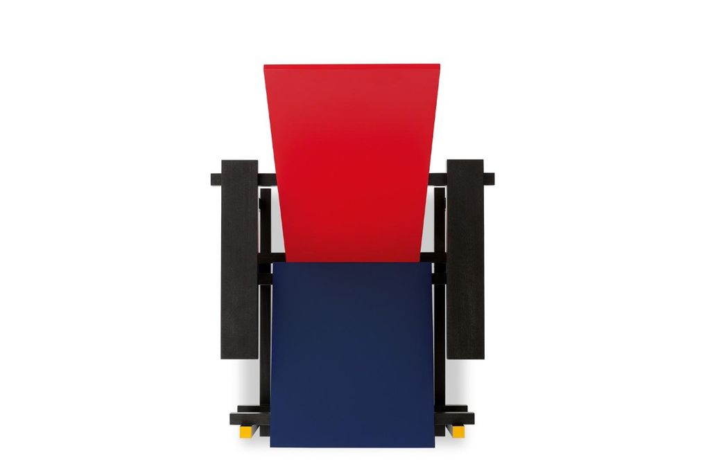 Cassina Red and Blue, Black Red and Blue